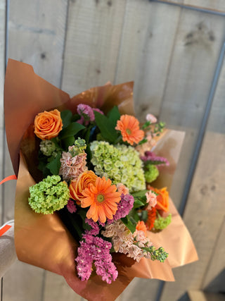 UITVERKOCHT Boeket Warme pracht