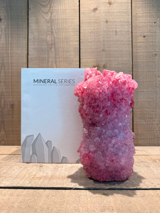 Mineral Crystal vase