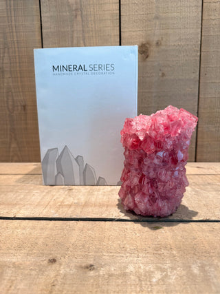 Mineral Crystal vase